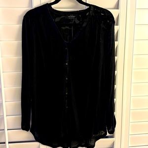 Lucky Brand - black long sleeve top